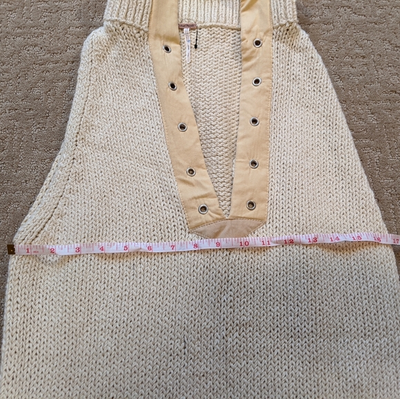 free people knit sweater top sleeveless - Picture 5 of 7